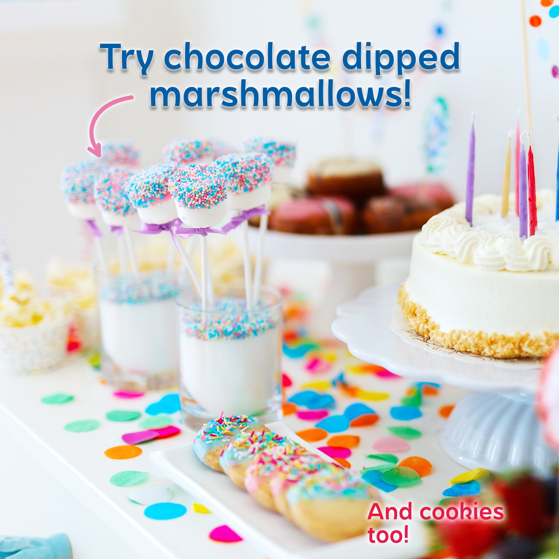 (3 Pack)  20 Oz Chocolate Fondue Dipping Pot, 40-Watts, Nonstick Ceramic, Red