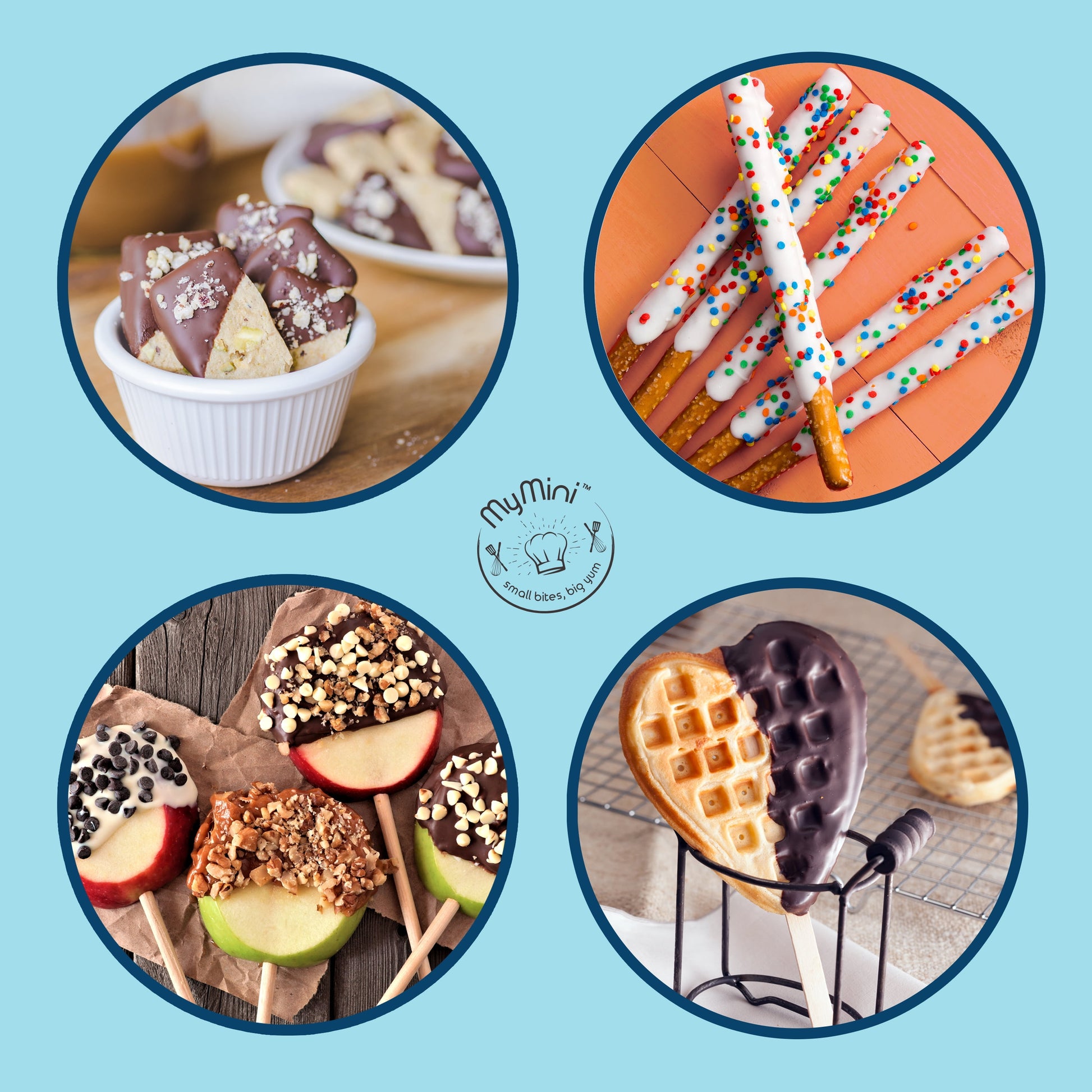 (3 Pack)  20 Oz Chocolate Fondue Dipping Pot, 40-Watts, Nonstick Ceramic, Red